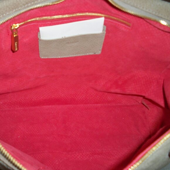 Hammitt DANIEL Large Brushed Brushed Gray Natural Tote Gold Hardware, NWT $645!! - Picture 5 of 5